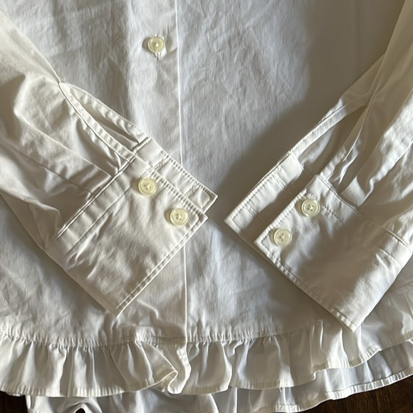 Kate Spade Ruffle Button Down - Picture 4 of 5